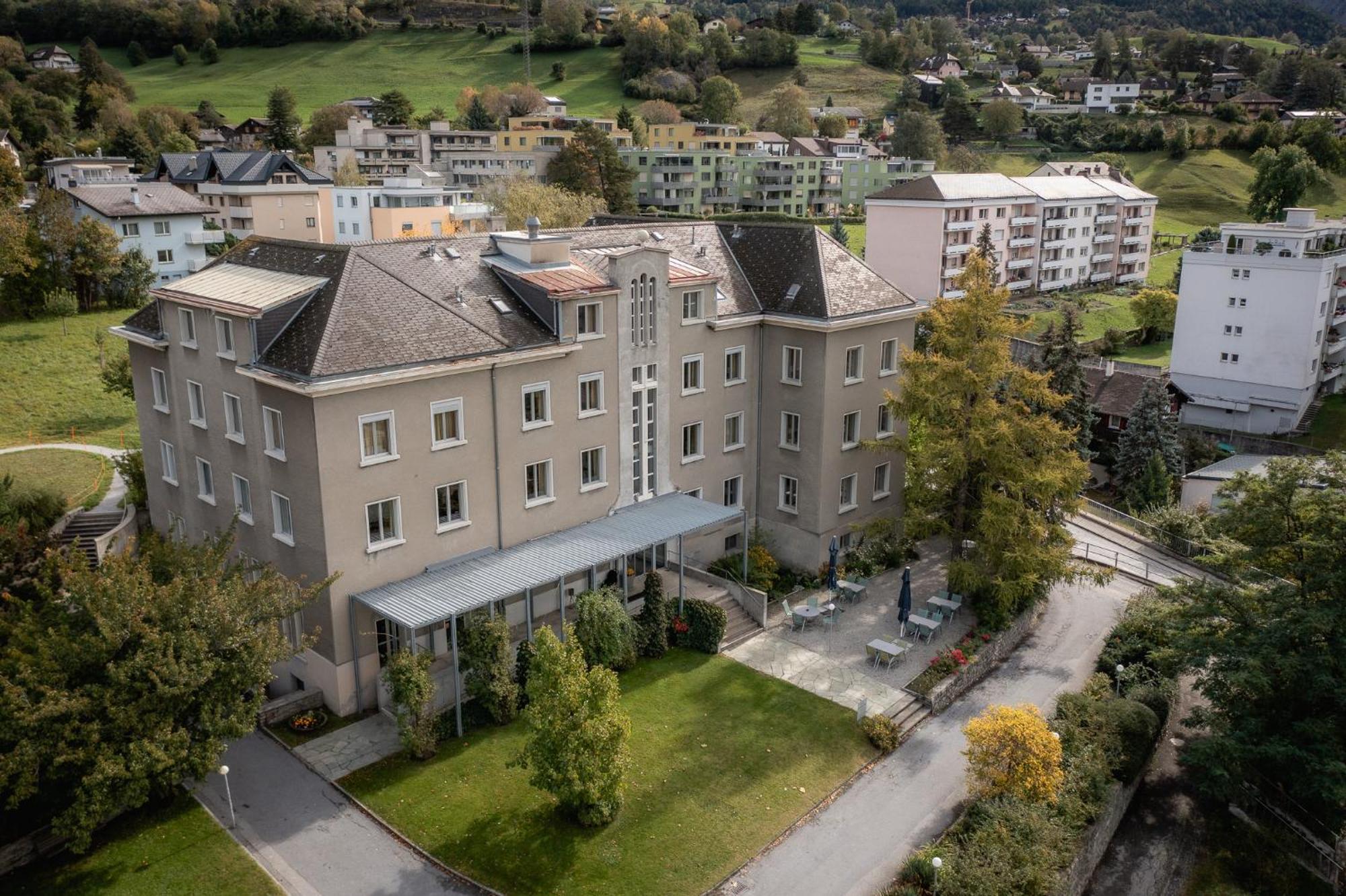 Hotel Haus Schoenstatt Contactless-Check-In Brig Exterior foto