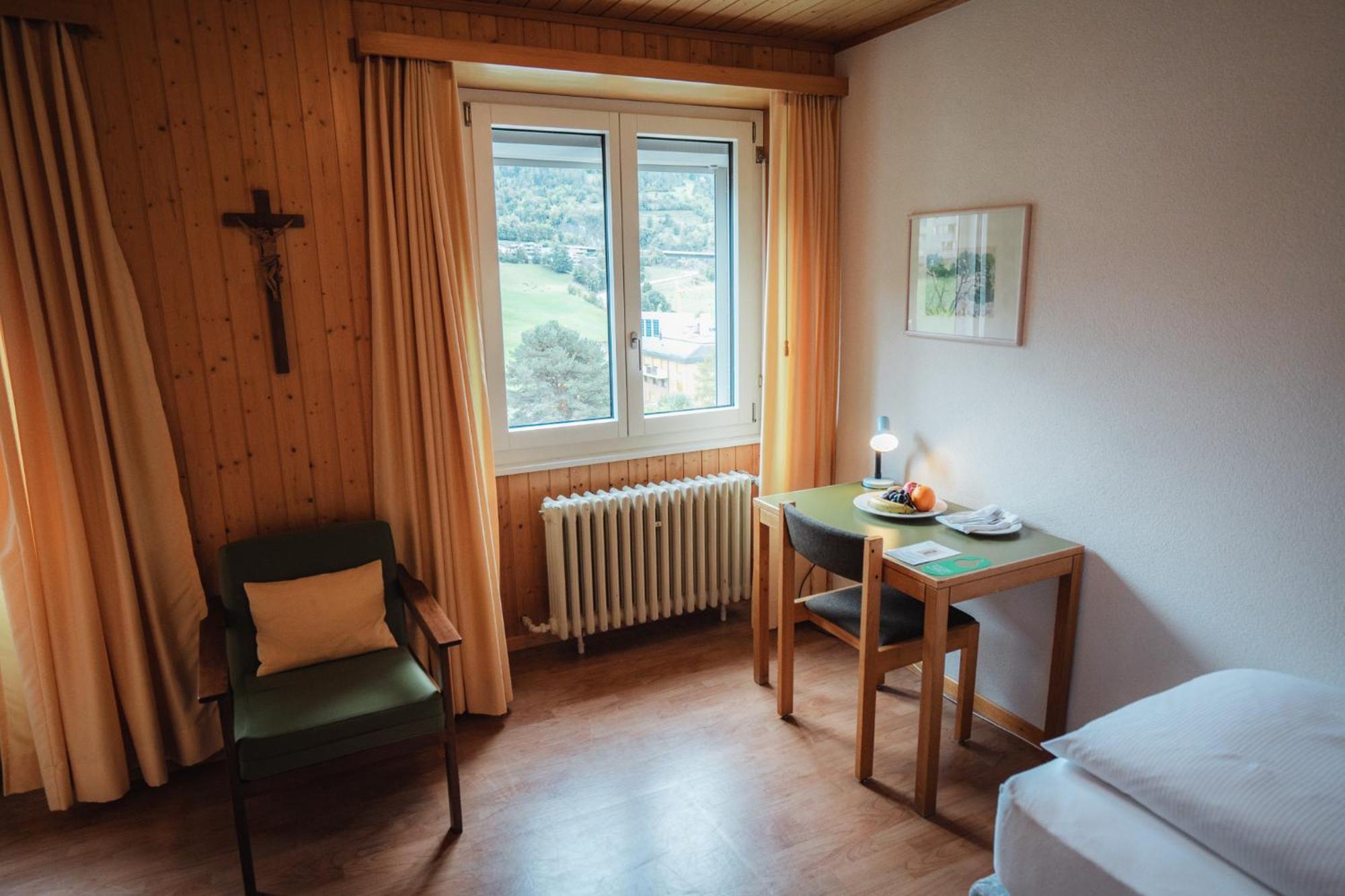 Hotel Haus Schoenstatt Contactless-Check-In Brig Exterior foto